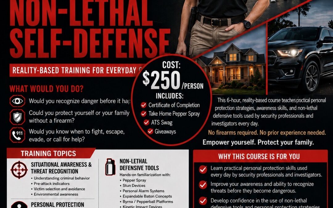 Tier 1 Self-Defense Training